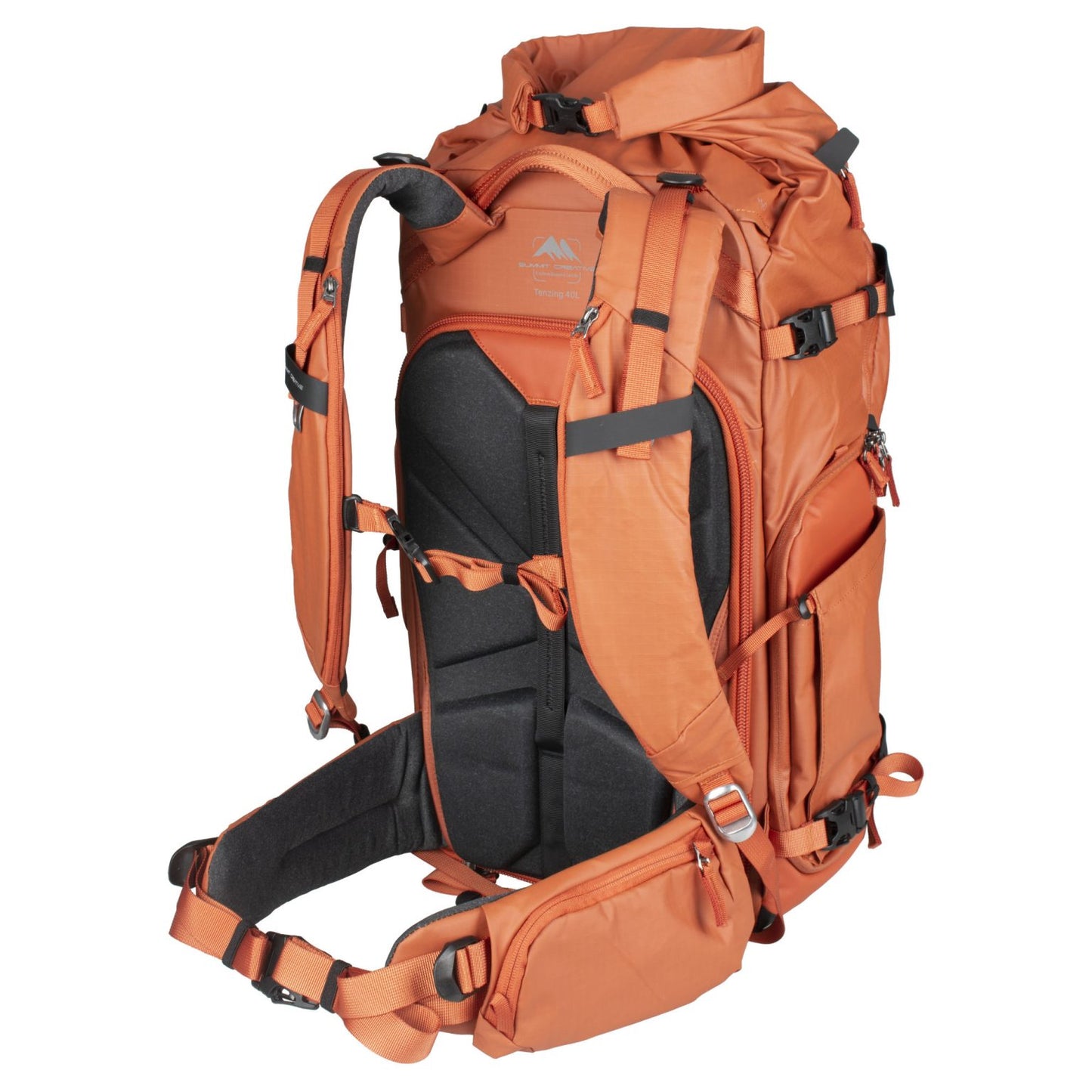 Summit Creative XLarge Rolltop Camera Backpack Tenzing 50L