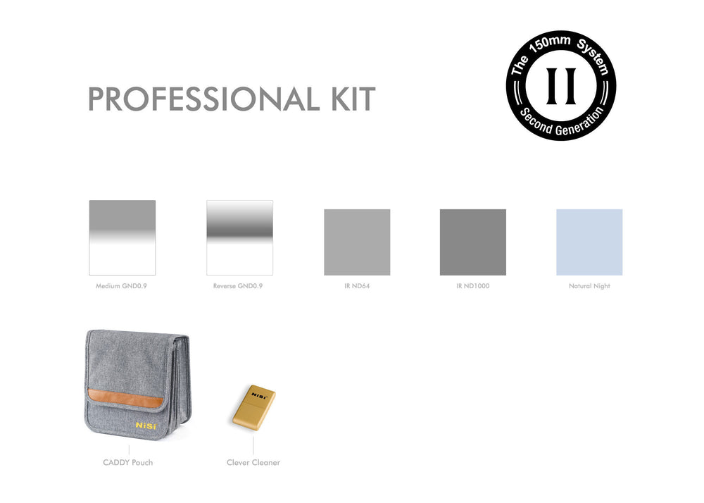 NiSi Filters 150mm System Professional Kit Second Generation II