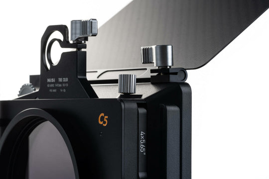 NiSi Cinema C5 Matte Box Filmmaker Kit (Matte Box, VND 1-5 Stops, 4 Stop ND, Black Mist 1/8, Adaptors and Pouch)