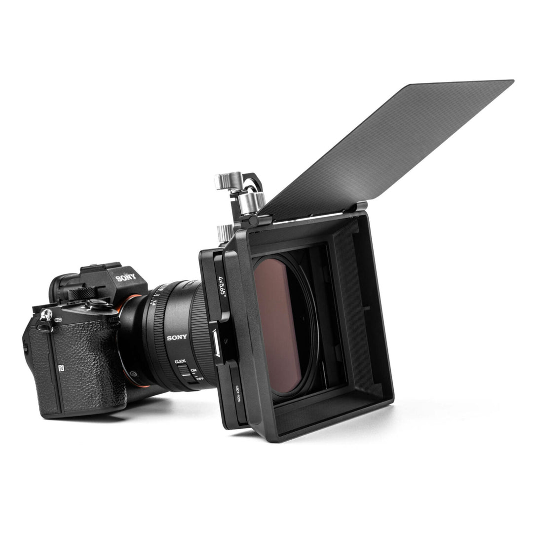 NiSi Cinema C5 Matte Box Filmmaker Kit (Matte Box, VND 1-5 Stops, 4 Stop ND, Black Mist 1/8, Adaptors and Pouch)