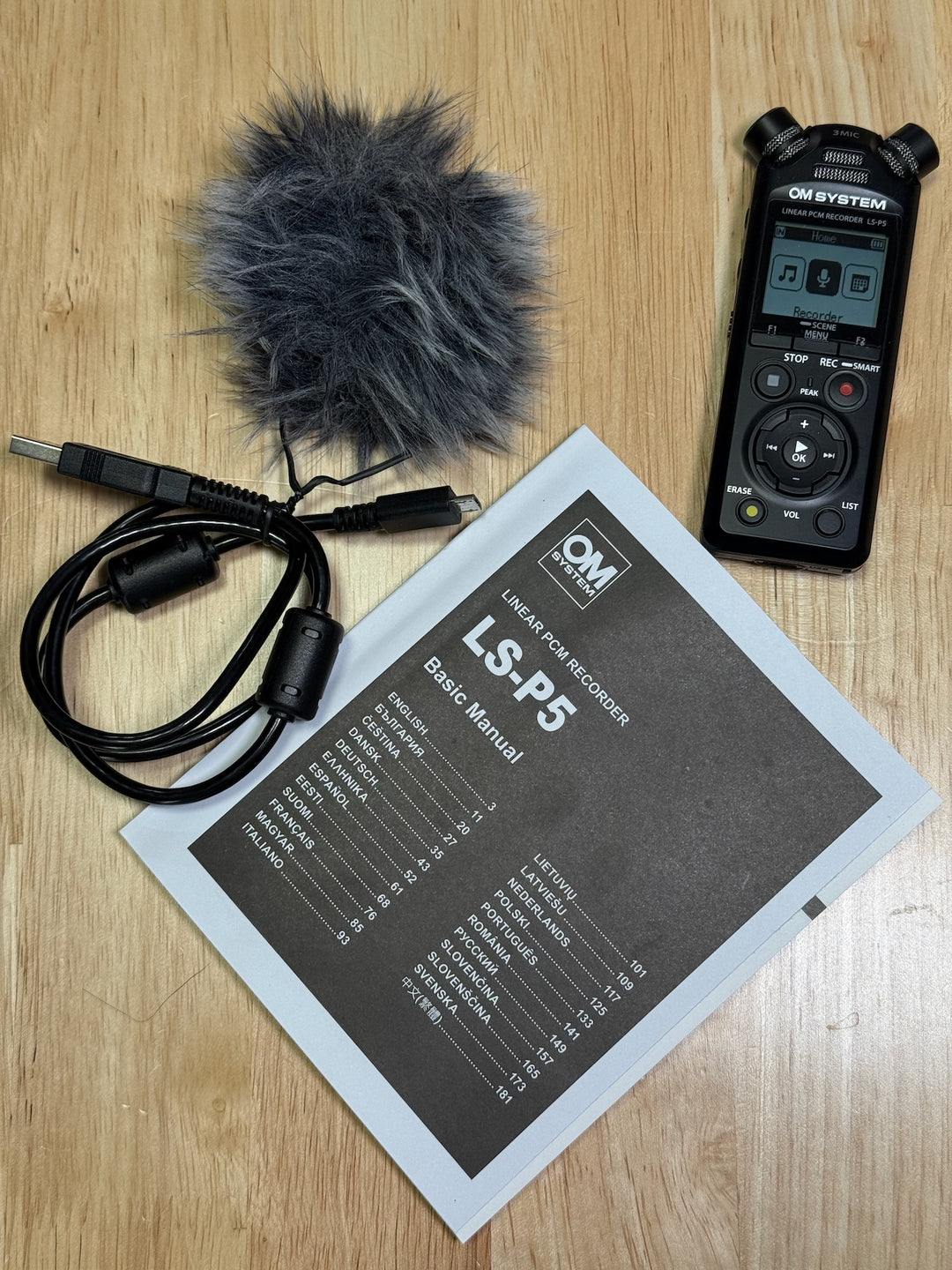 OM SYSTEM LS-P5 Linear PCM Recorder