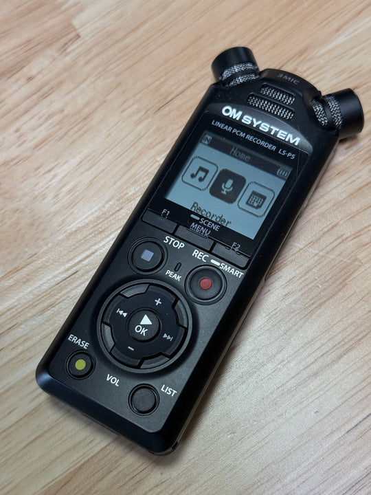 OM SYSTEM LS-P5 Linear PCM Recorder