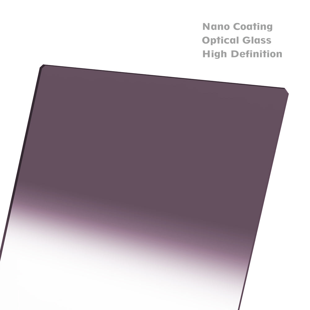 NiSi 150x170mm Nano IR Hard Graduated Neutral Density Filter - GND4 (0.6) - 2 Stop