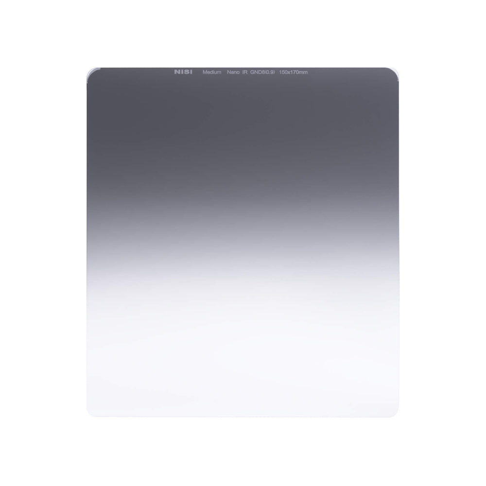 NiSi 150x170mm Nano IR Medium Graduated Neutral Density Filter - ND8 (0.9) - 3 Stop