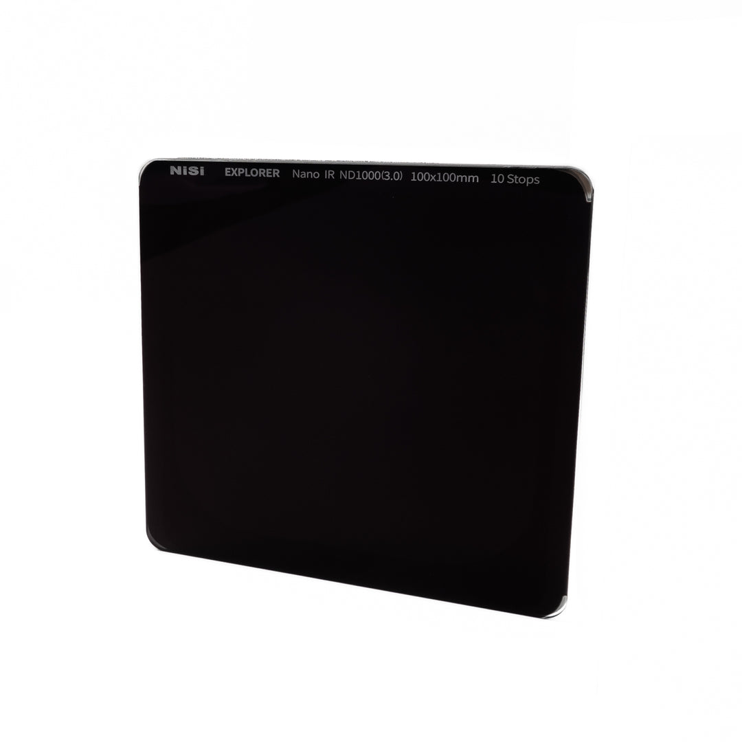 NiSi Explorer Collection 100x100mm Nano IR Neutral Density filter - ND1000 (3.0) - 10 Stop