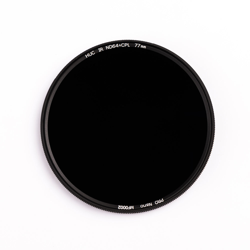 NiSi HUC PRO Nano IR ND64 + CPL 72mm Multifunctional Filter