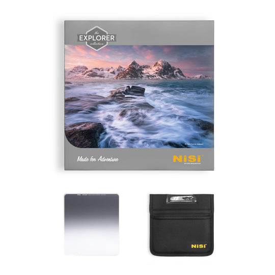 NiSi Explorer Collection 150x170mm Nano IR Medium Graduated Neutral Density Filter - GND8 (0.9) - 3 Stop