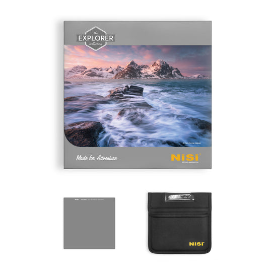 NiSi Explorer Collection 150x150mm Nano IR Neutral Density filter - ND64 (1.8) - 6 Stop