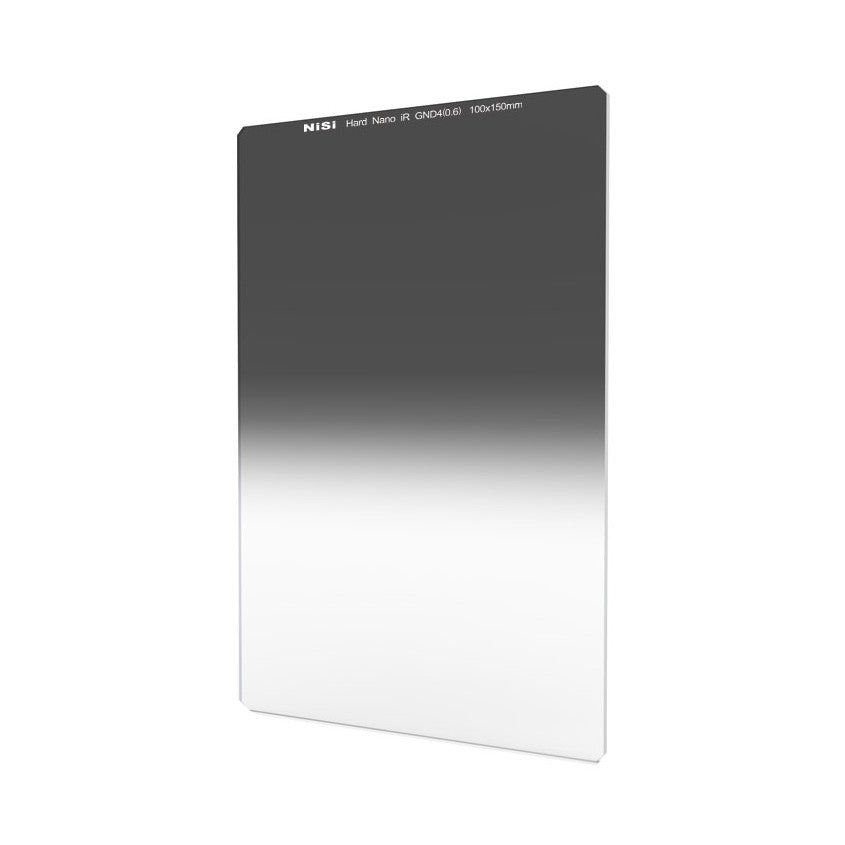 NiSi 100x150mm Nano IR Hard Graduated Neutral Density Filter - GND4 (0.6) - 2 Stop