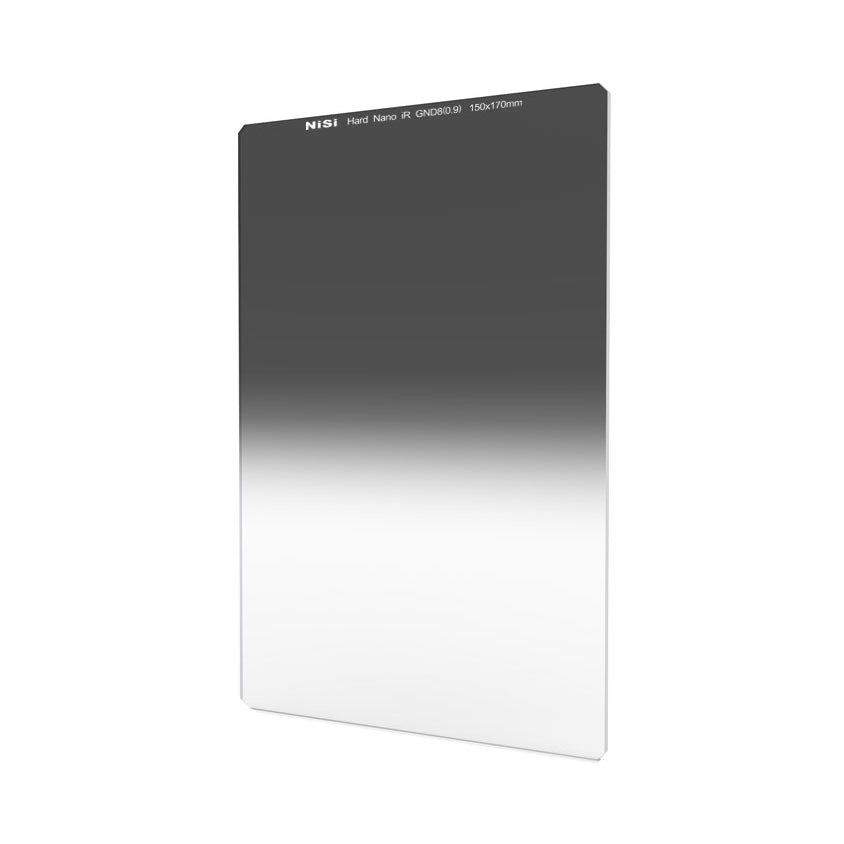 NiSi 150x170mm Nano IR Hard Graduated Neutral Density Filter - GND8 (0.9) - 3 Stop