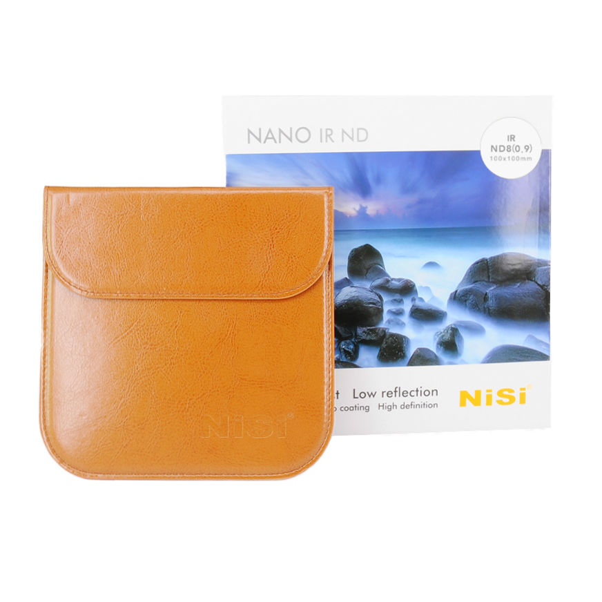 NiSi 100x100mm Nano IR Neutral Density filter - ND8 (0.9) - 3 Stop