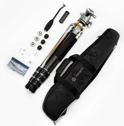 Fotopro Global Elite Photographer Series Carbon Fiber Tripod TL-64C with LG-7R Ball Head