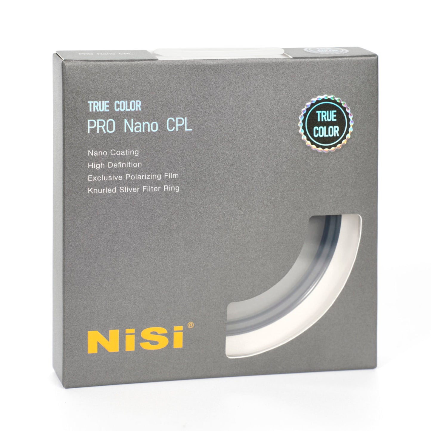 NiSi 58mm True Color Pro Nano CPL Circular Polarizing Filter